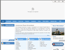 Tablet Screenshot of cbahmedabad.org.in